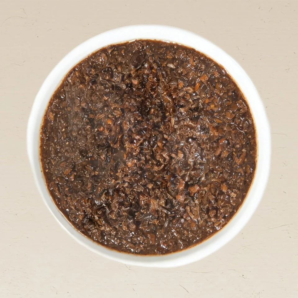 Close-up of Mushroom Sauce